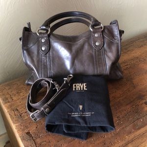 Frye Handbag-Melissa Satchel (Slate)